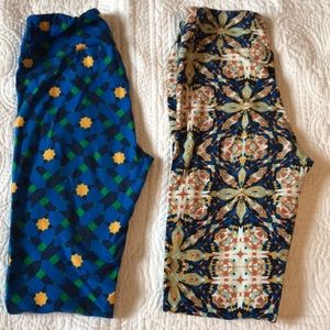 Pair of LulaRoe Tween leggings.